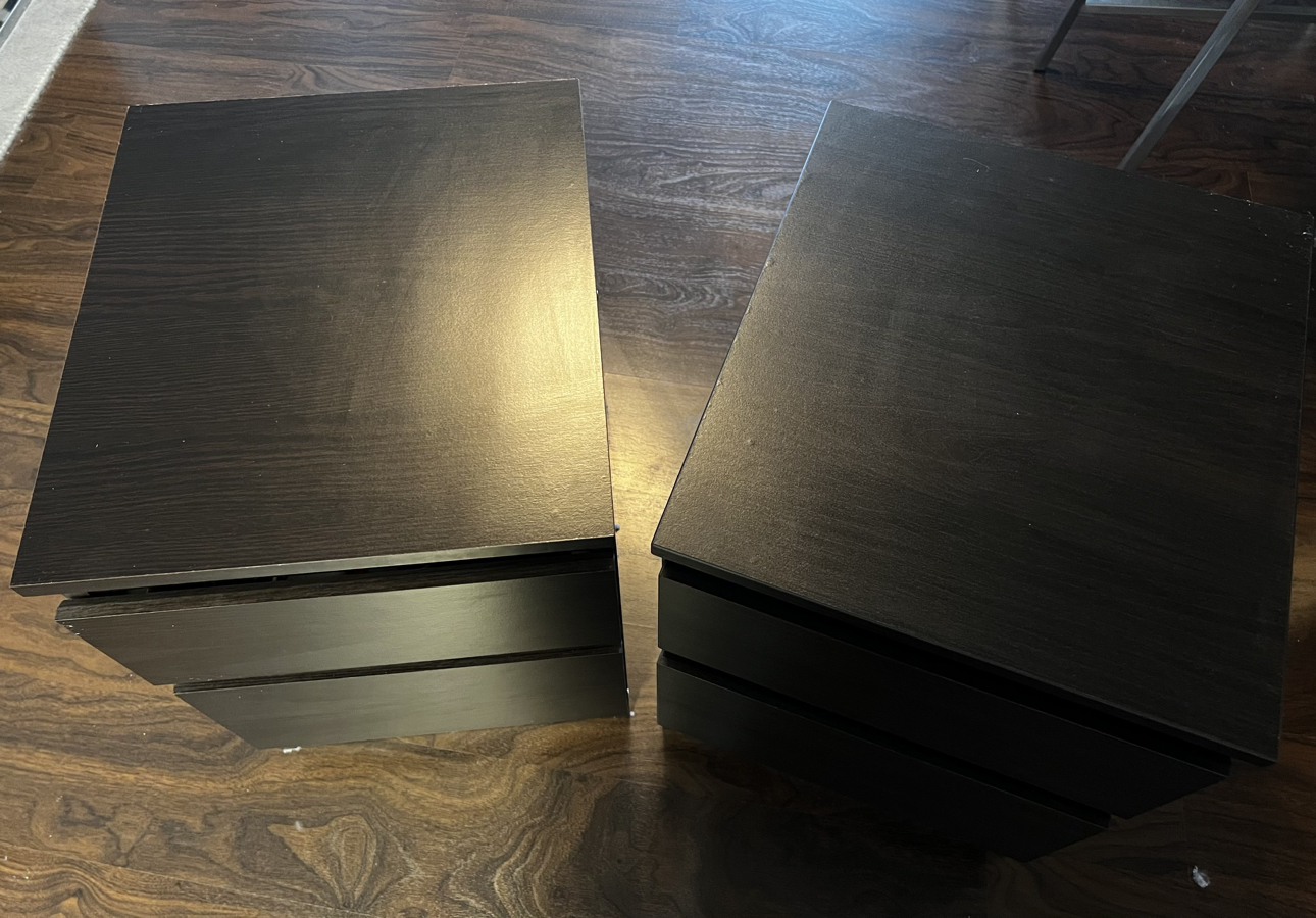 IKEA Kullen nightstands x 2 - photo 2