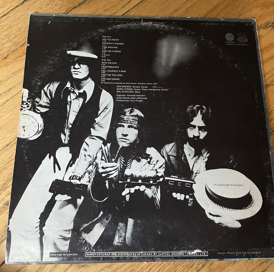 Grand Funk Railroad On Time Vinyl image indicator(2)