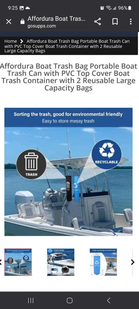 Boat Trash Bag Portable image indicator(2)