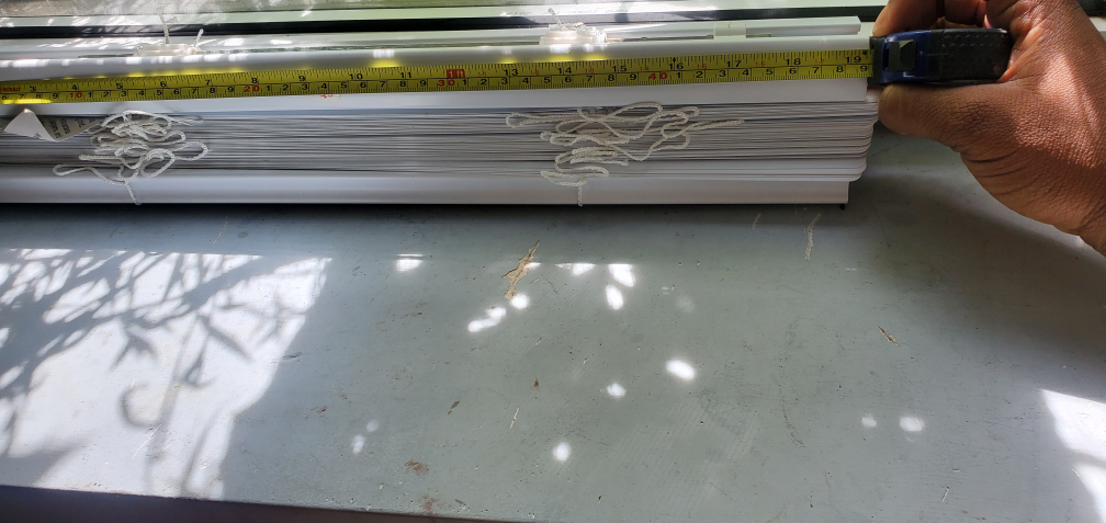 Window blinds retractable BINGO image indicator(2)