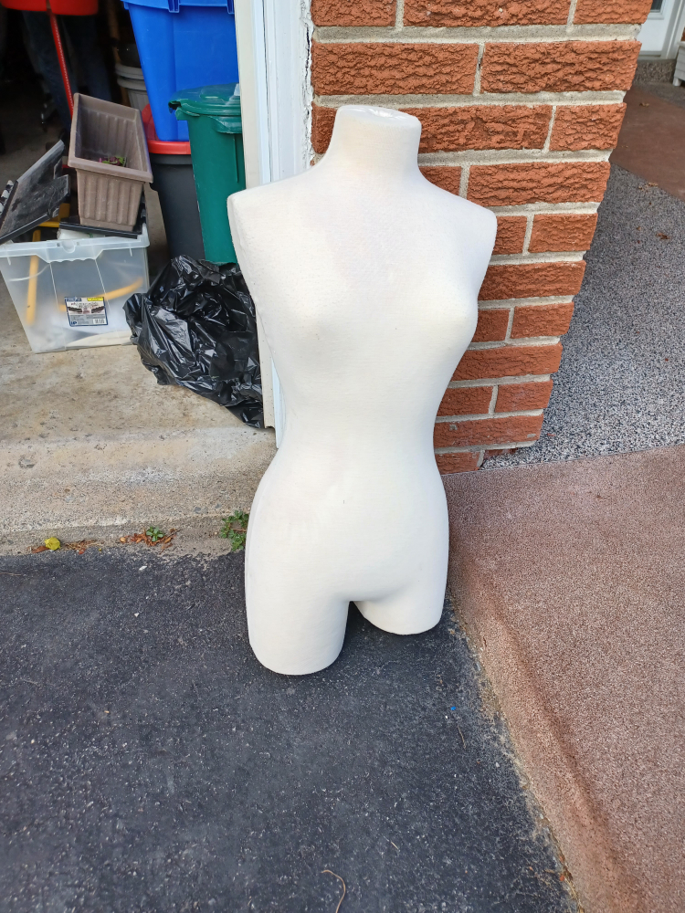 mannequin without stand  female half torso - photo 2