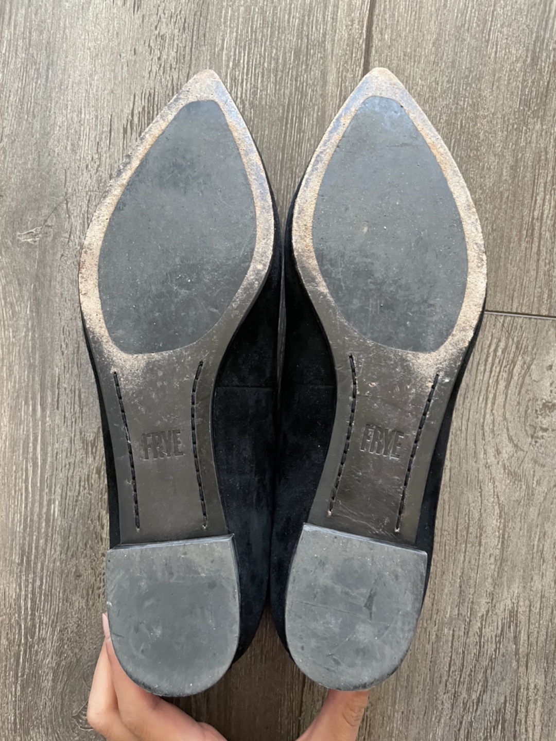 Frye black point toe flats image indicator(3)