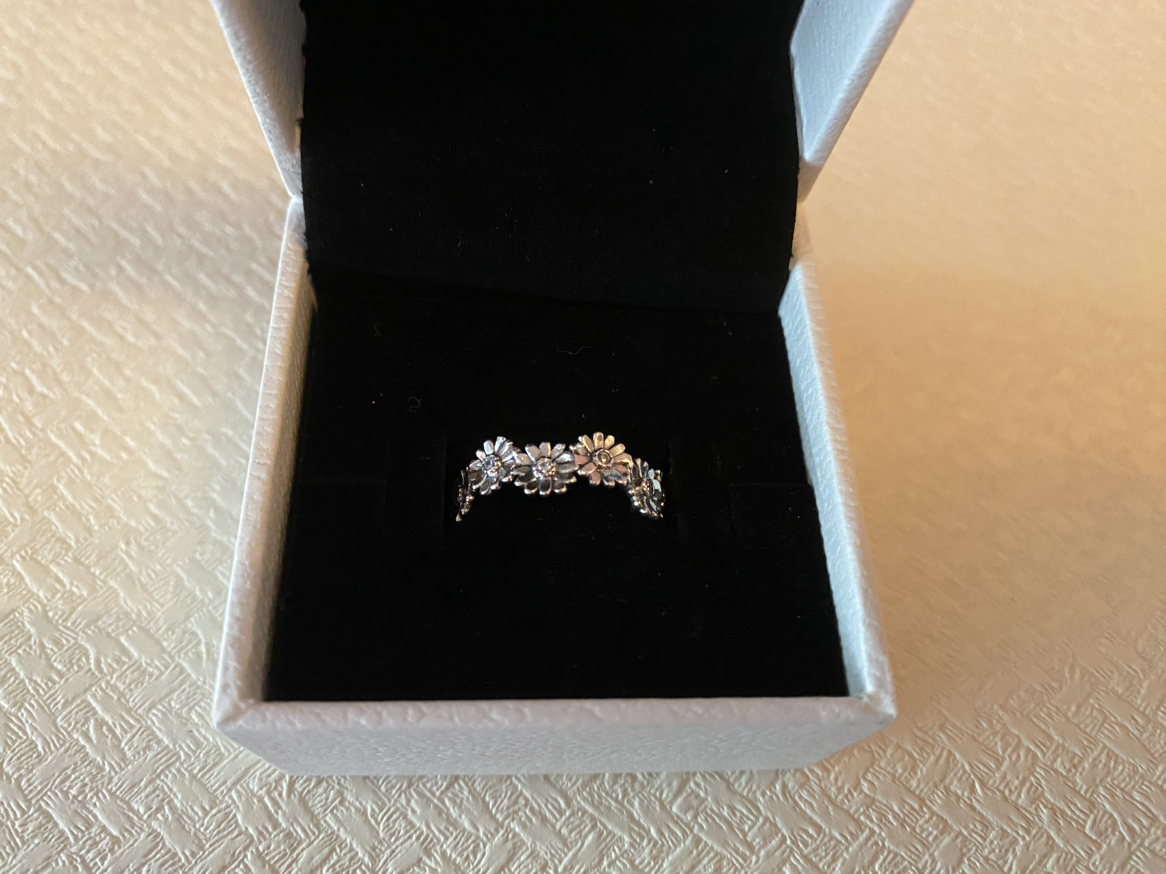 New Pandora Silver Flower Crown Ring - photo 2