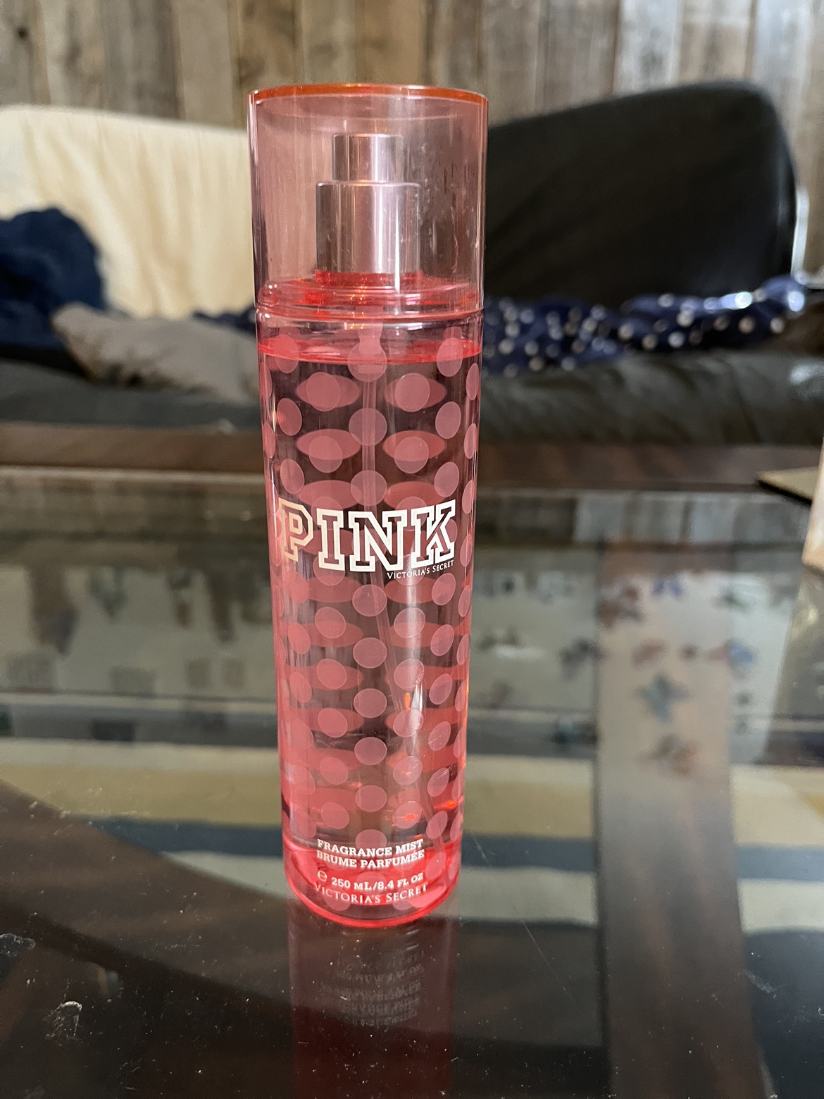 Pink Victoria’s Secret fragrance mist thumbnail