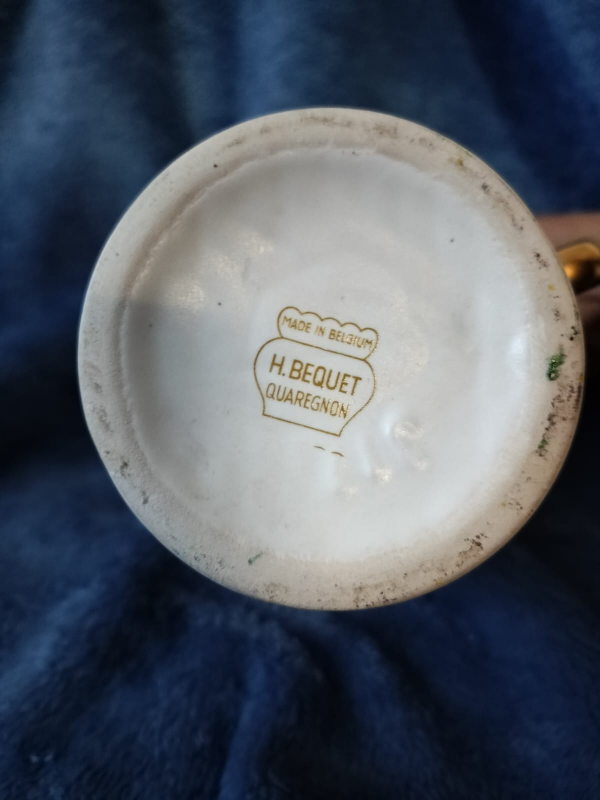 Vintage Collectible Hubert Bequet Quaregnon vase (unique) - photo 4