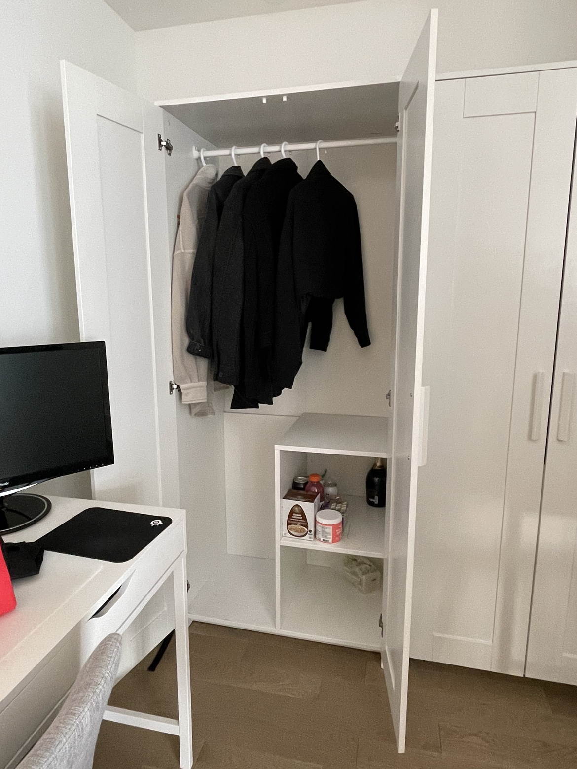 CLOSET/WARDROBE BARELY USED - $150 EACH - photo 2