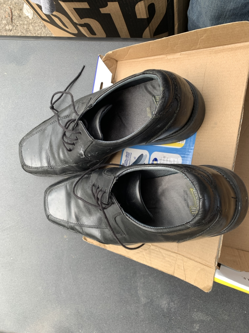 Dr schroll brand men shoes good condition black colour size 10