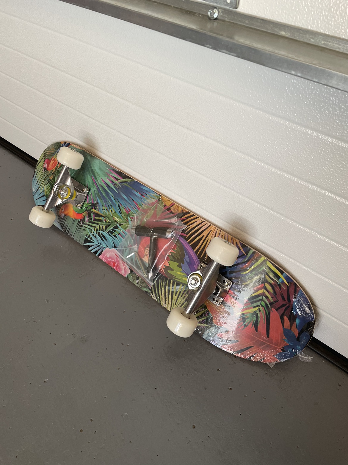 Skateboard 31 in x 8 in (Rainforest)