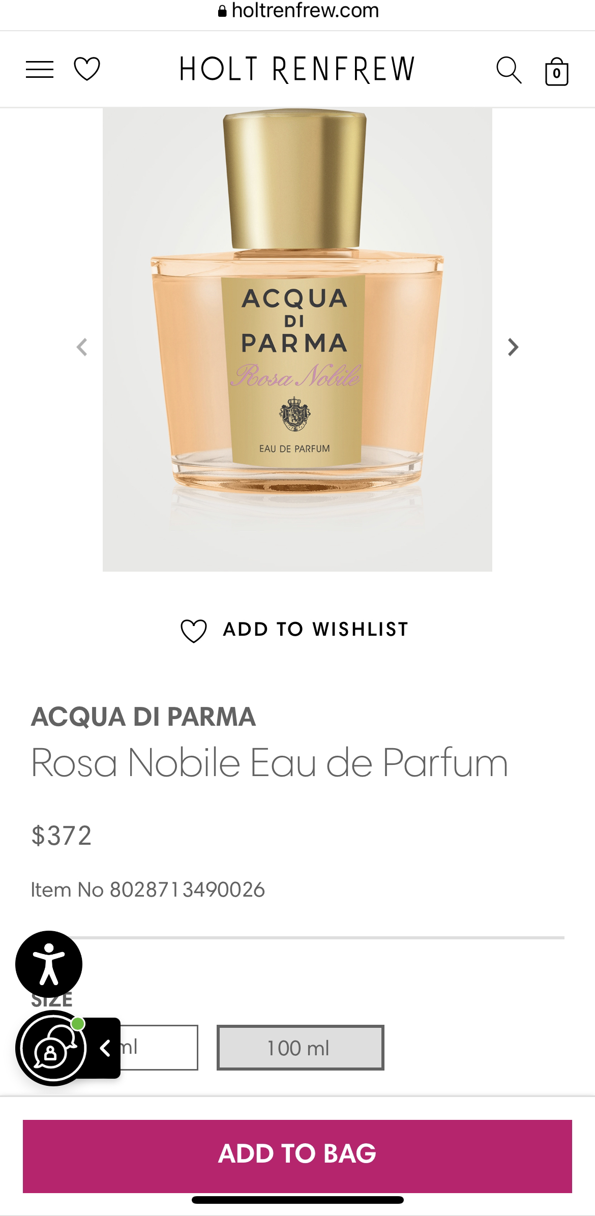 ACQUA DI PARMA Rosa Nobile Eau de Parfum image indicator(3)