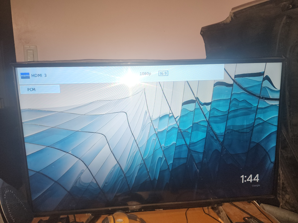 selling Toshiba  55 inch not smart TV thumbnail
