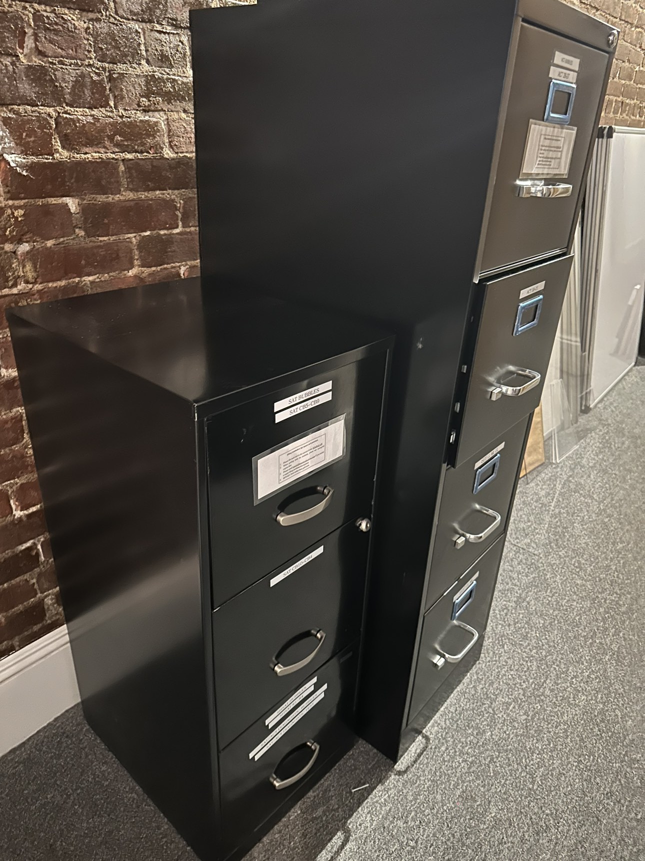 Set of Filing Cabinets (3 total, must go by noon Monday)