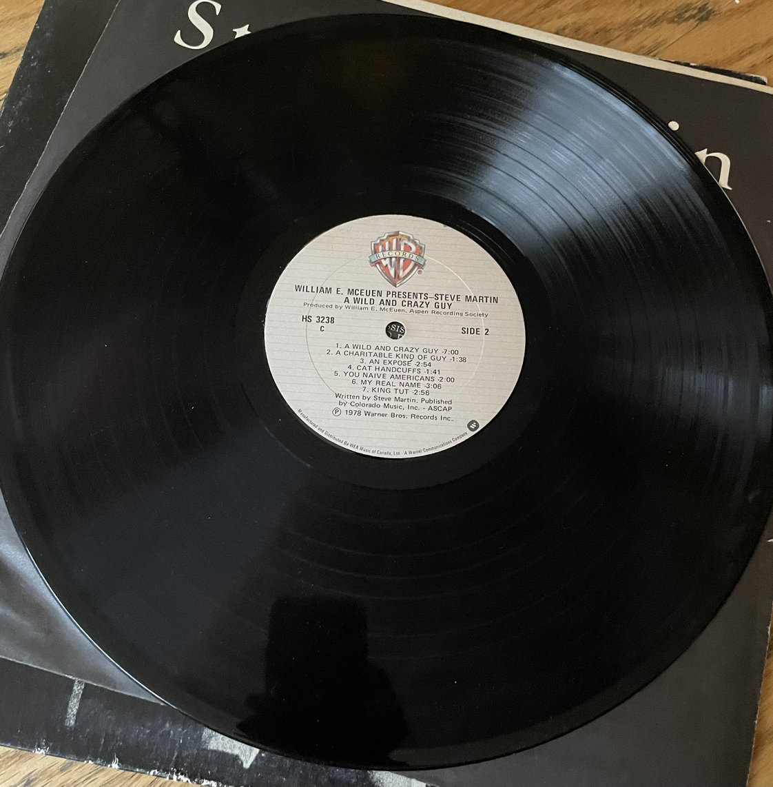 Steve Martin a Wild and Crazy Guy Vinyl image indicator(4)