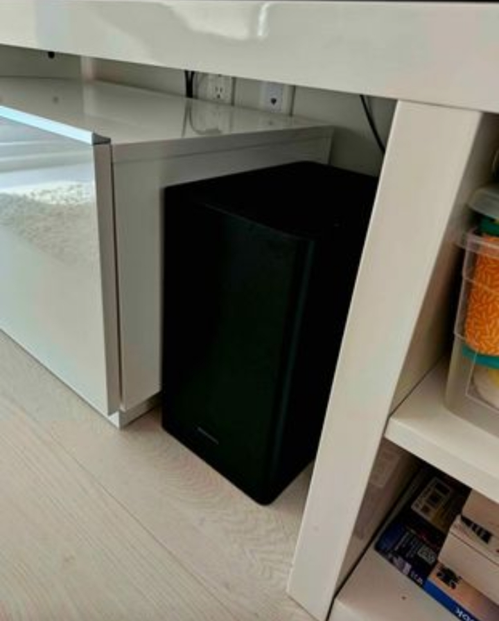 Samsung 4k - 65"  Soundbar + amovible Wall mount image indicator(5)