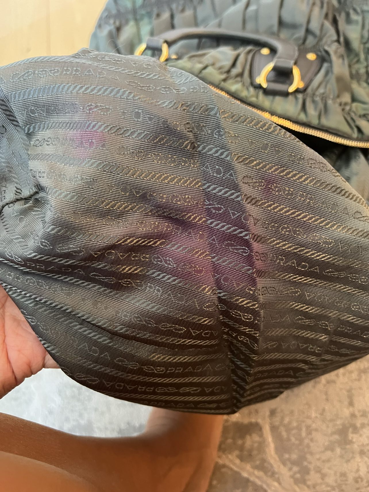 Authentic Prada two way Bag - photo 5