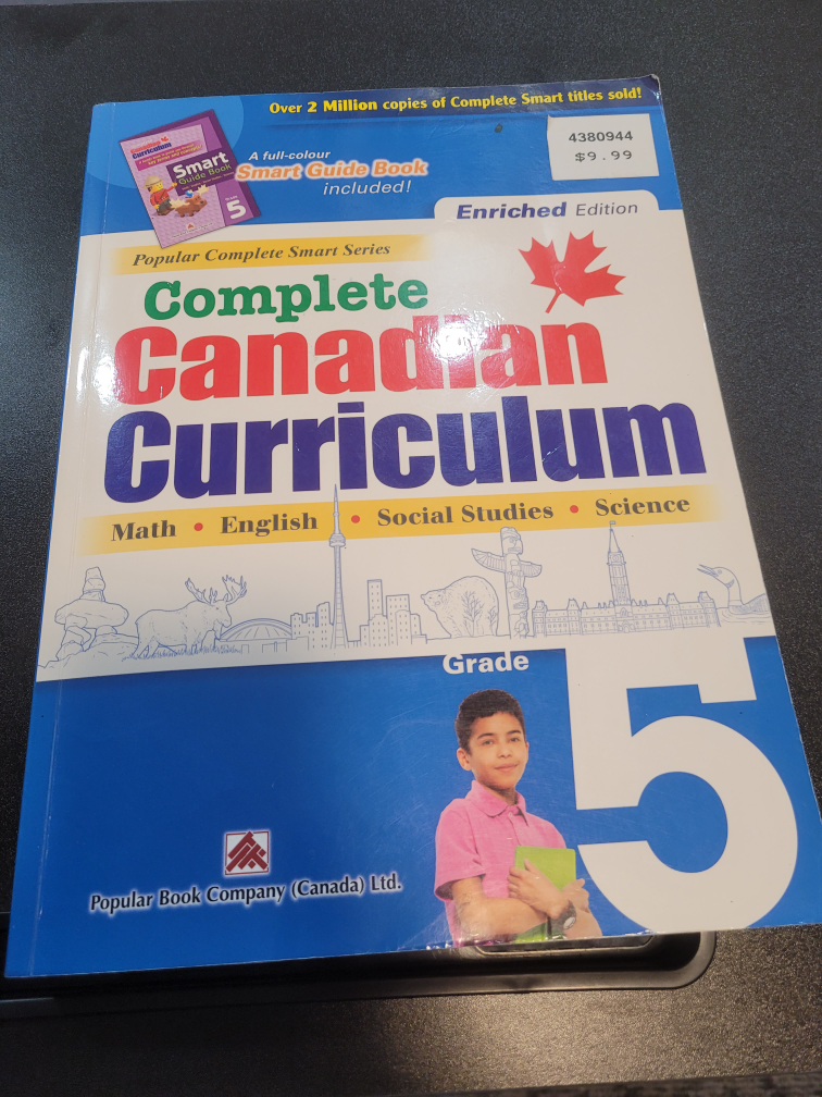 grade 5 Canadian curriculum book thumbnail