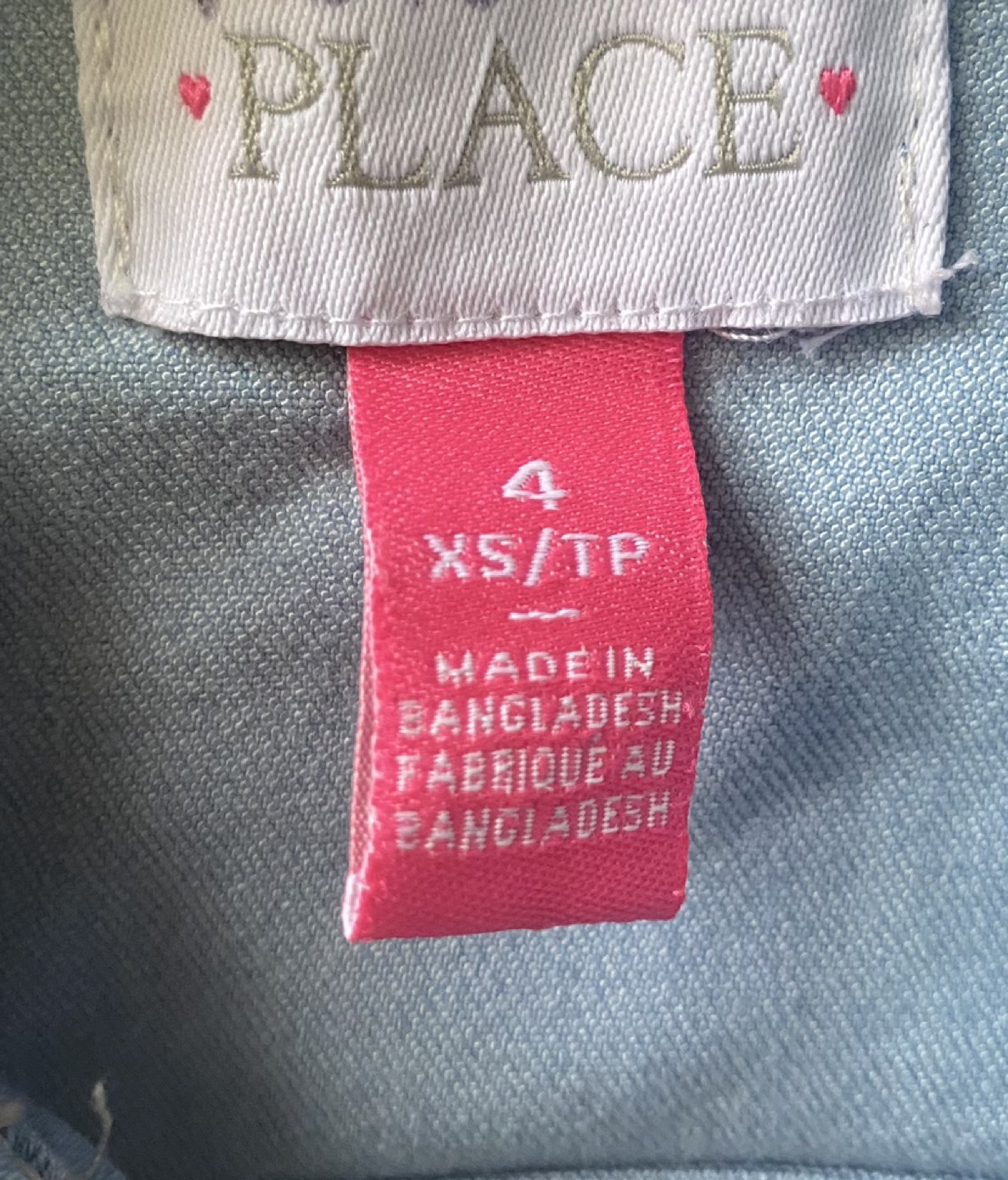 Girl’s jean jacket Size 4 - photo 2