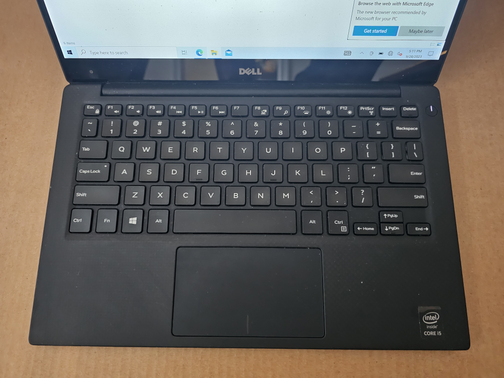 Dell 13"  XPS 9343 Touchscreen Laptop i5, 8GB Ram, 128 GB SSD - photo 2