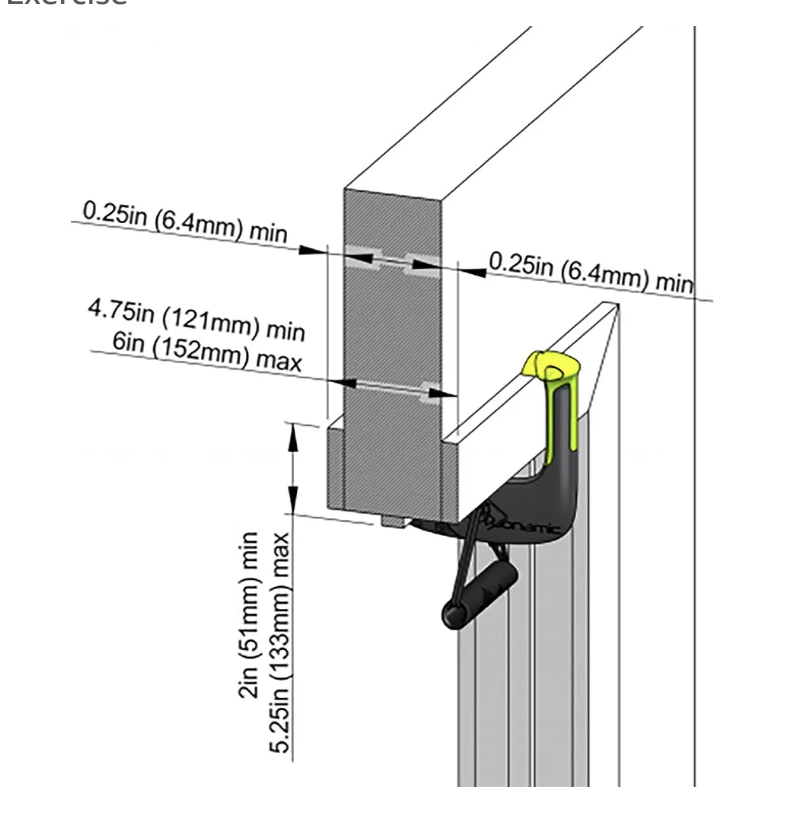 Pull up bar portable Duonamic - photo 4