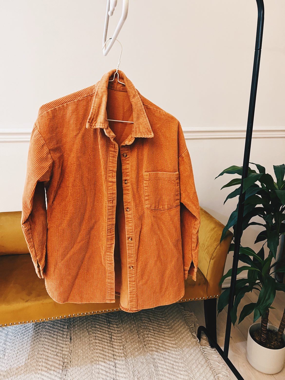 Perfect Orange Fall Shirt