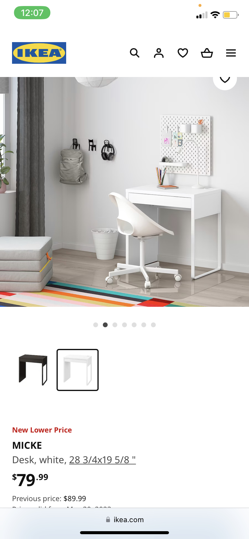 ikea desk - photo 2