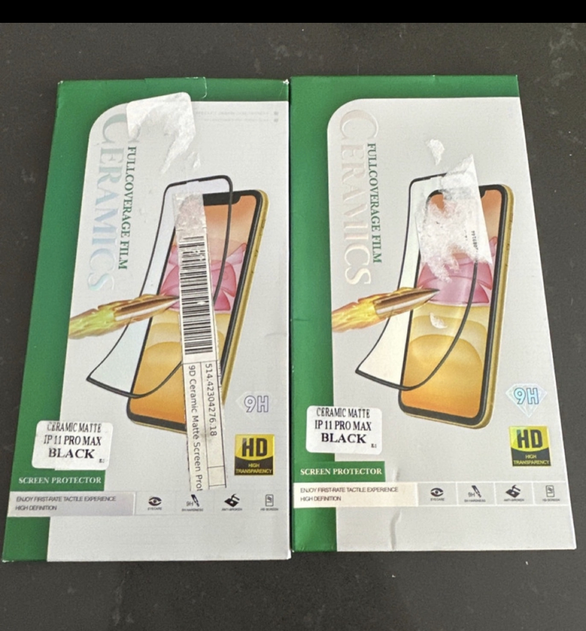 #freecycle - 2 iphone 11 pro max screen protectors
