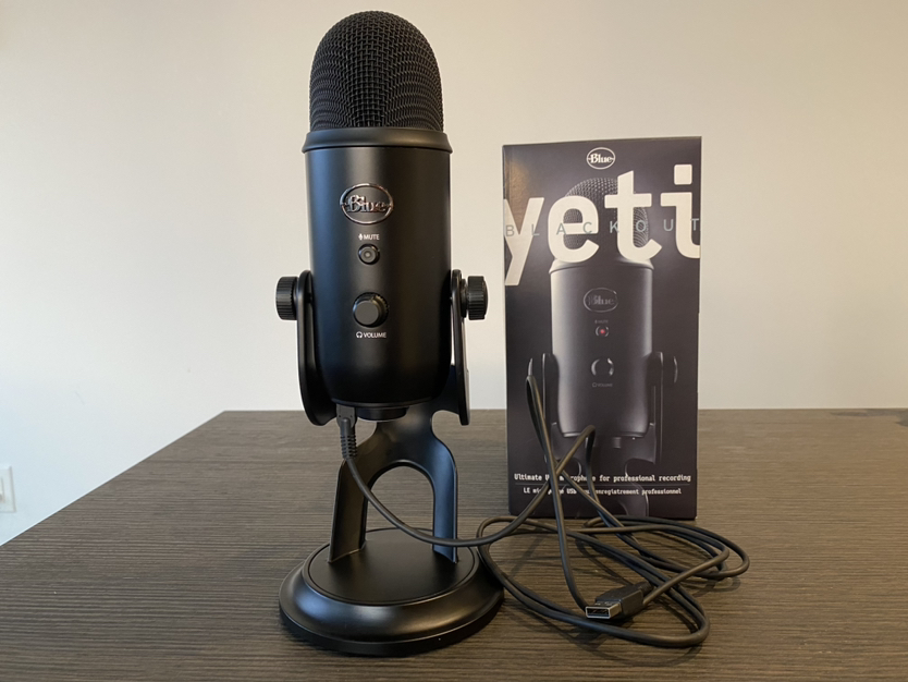 Blue Yeti USB Microphone - Blackout Edition