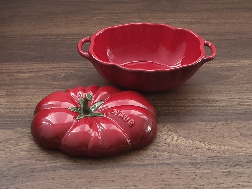 Staub ceramic tomato, pepper cocotte - photo 2