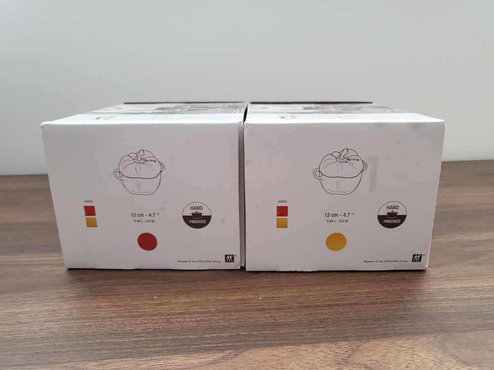 Staub ceramic tomato, pepper cocotte - photo 3