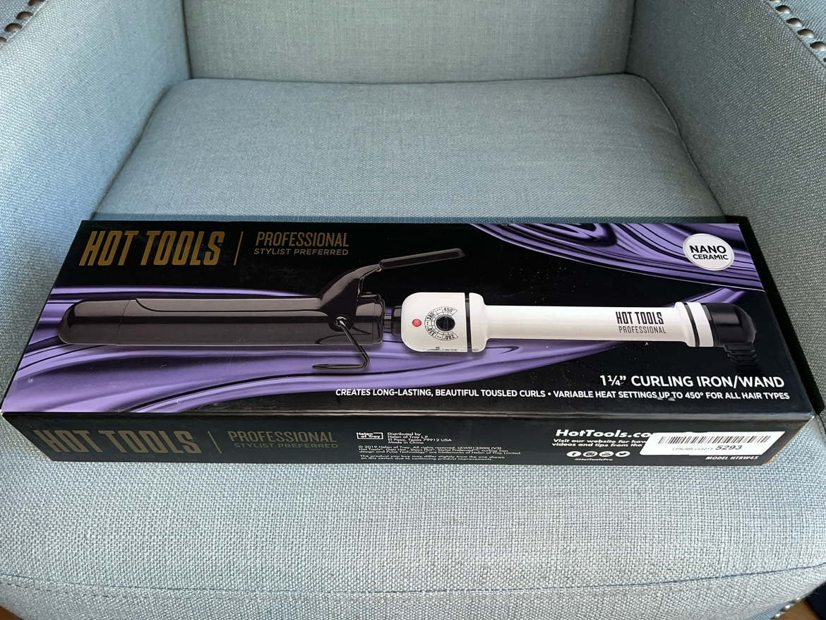 HOT TOOLS Professional Nano Ceramic Curling Iron/Wand