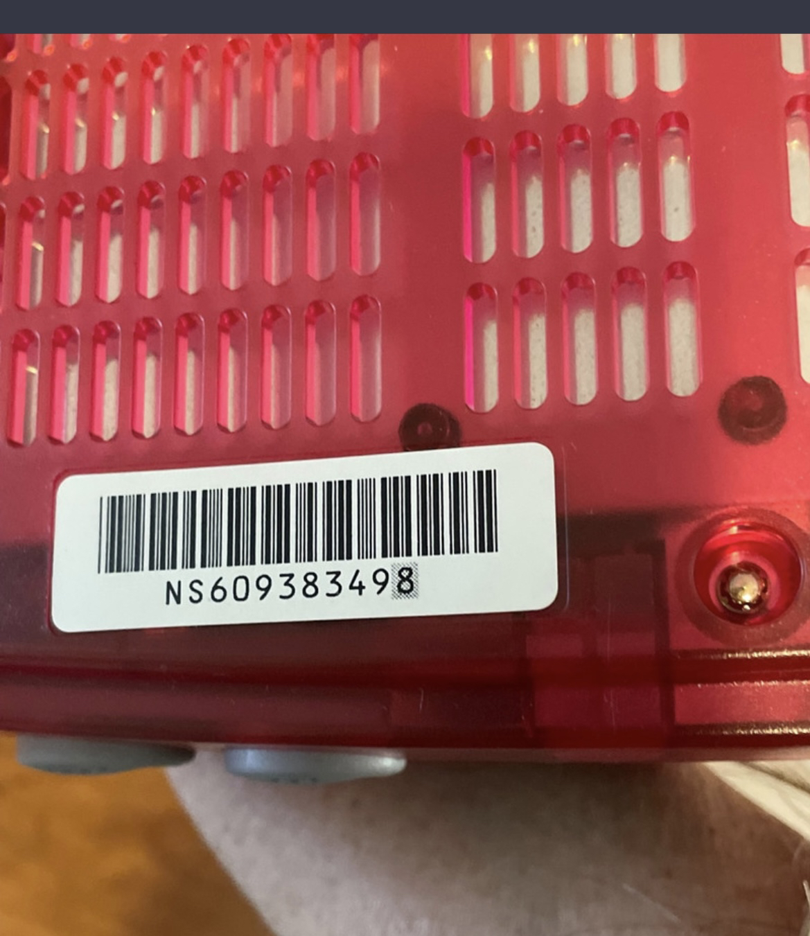 Nintendo 64 console watermelon red - photo 4