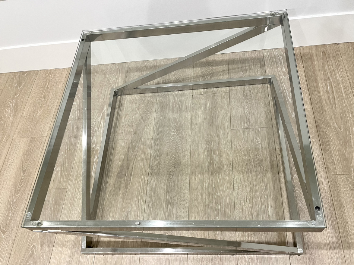 Glass coffee table - photo 2