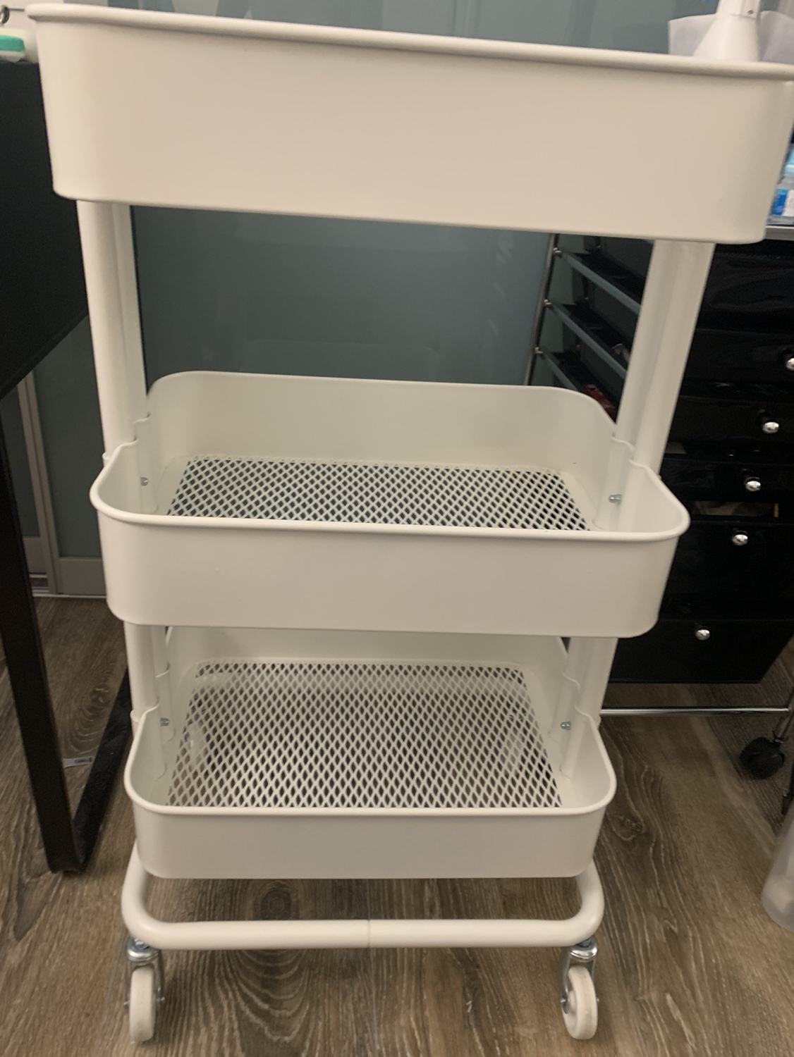 Ikea Utility Cart, White - photo 3