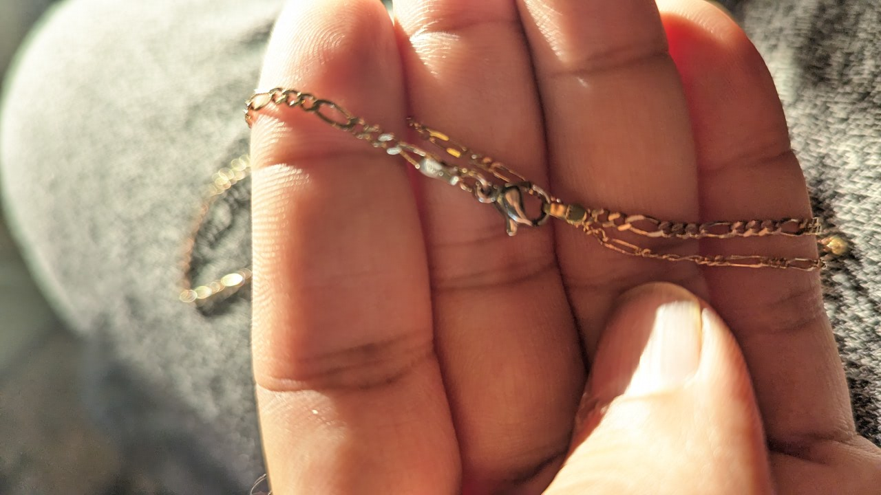 10k Gold Necklace and Bracelet - photo 5