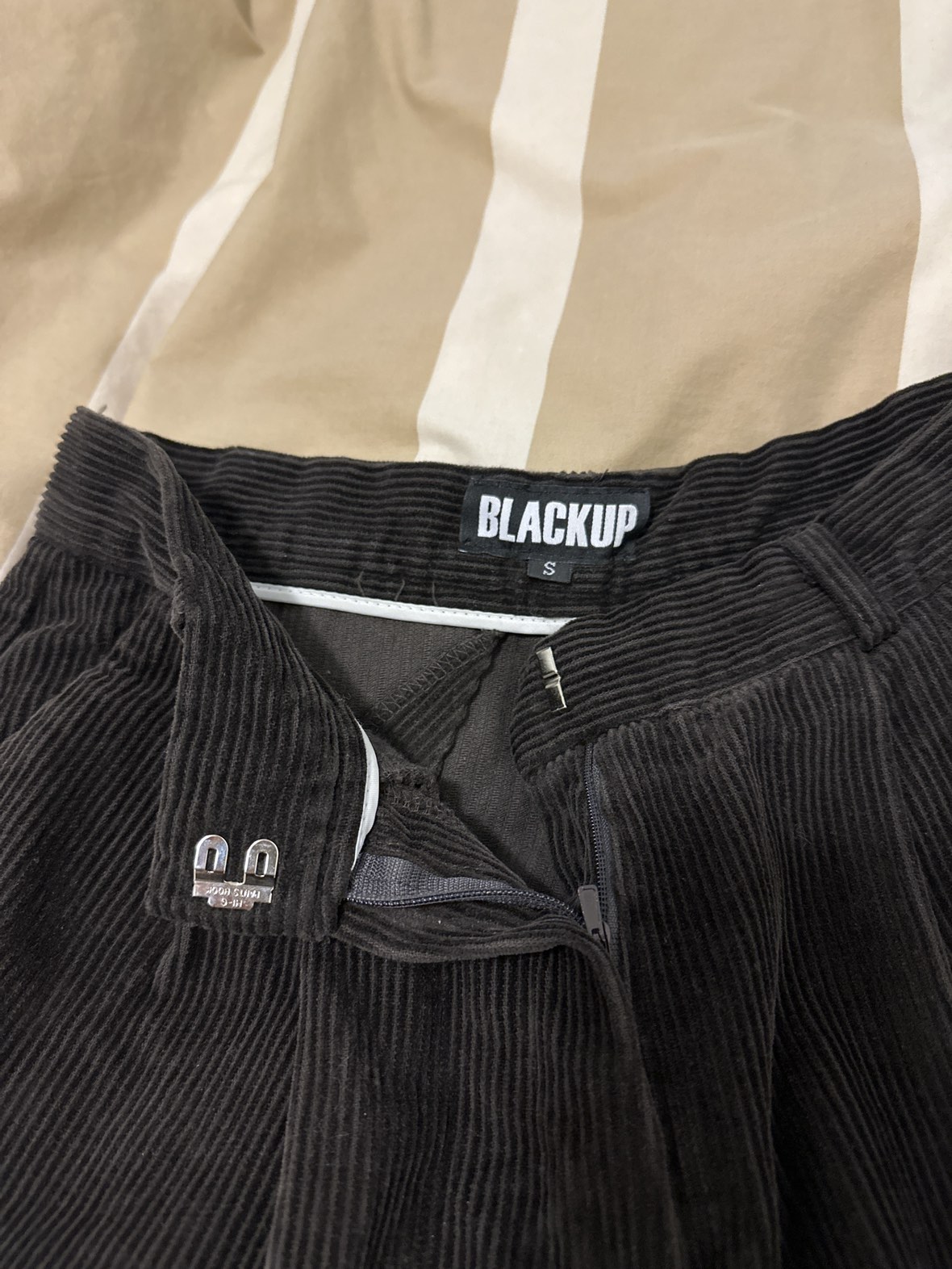 Brown corduroy pants from Blackup Korea (small) - photo 2