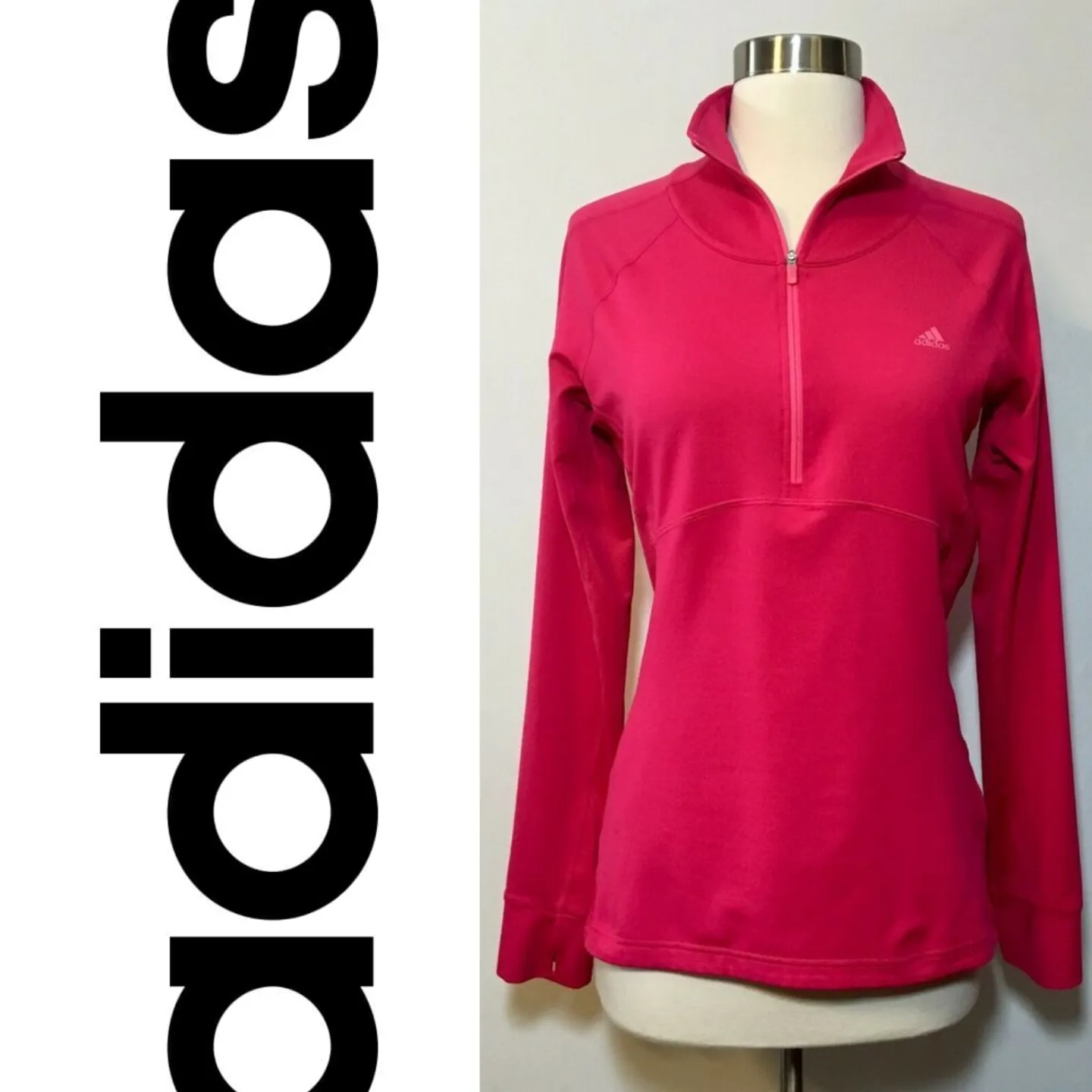 Adidas Hot Pink Climalite Running Shirt