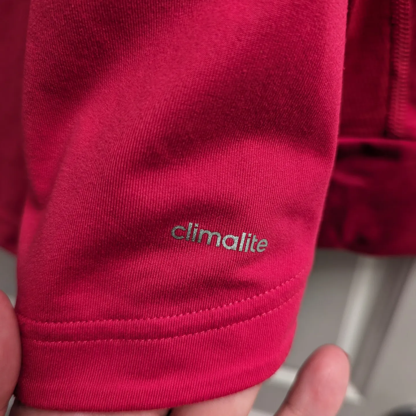 Adidas Hot Pink Climalite Running Shirt image indicator(5)