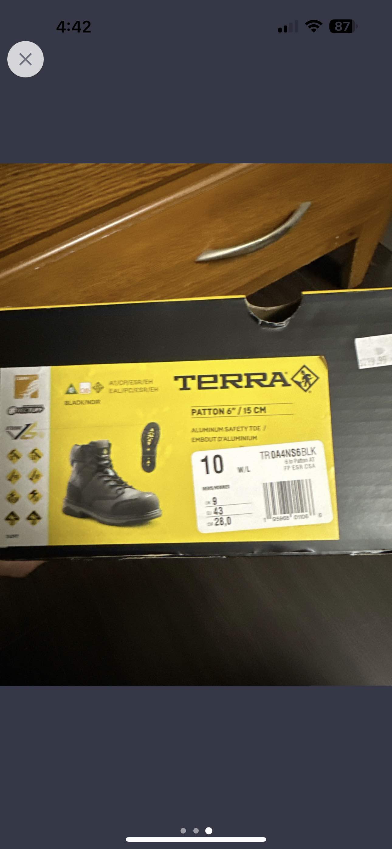 Terra safety shoes men New!!!!! - photo 3