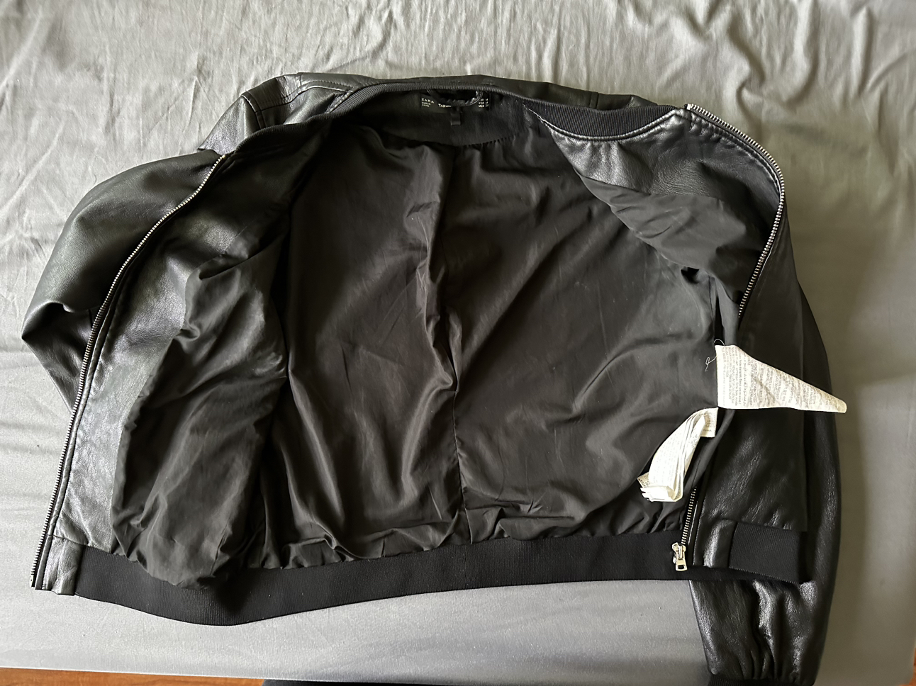 Zara Pleather Jacket - photo 4