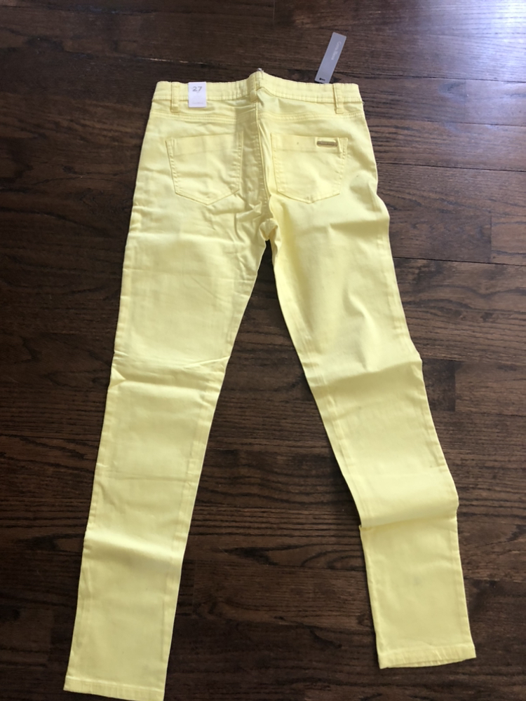 Costa Blanca pants  Bright yellow, size 27 New with tags - photo 3