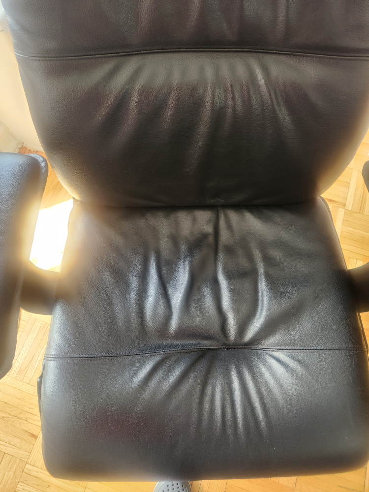Genuine Leather Reading Chair - photo 2
