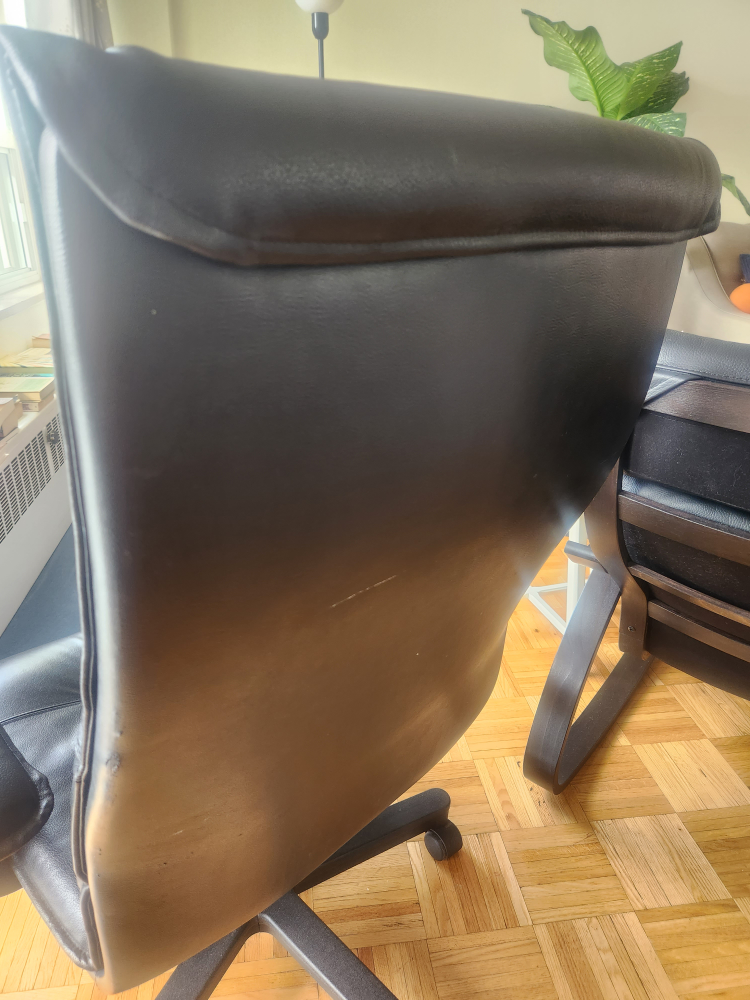 Genuine Leather Reading Chair - photo 5