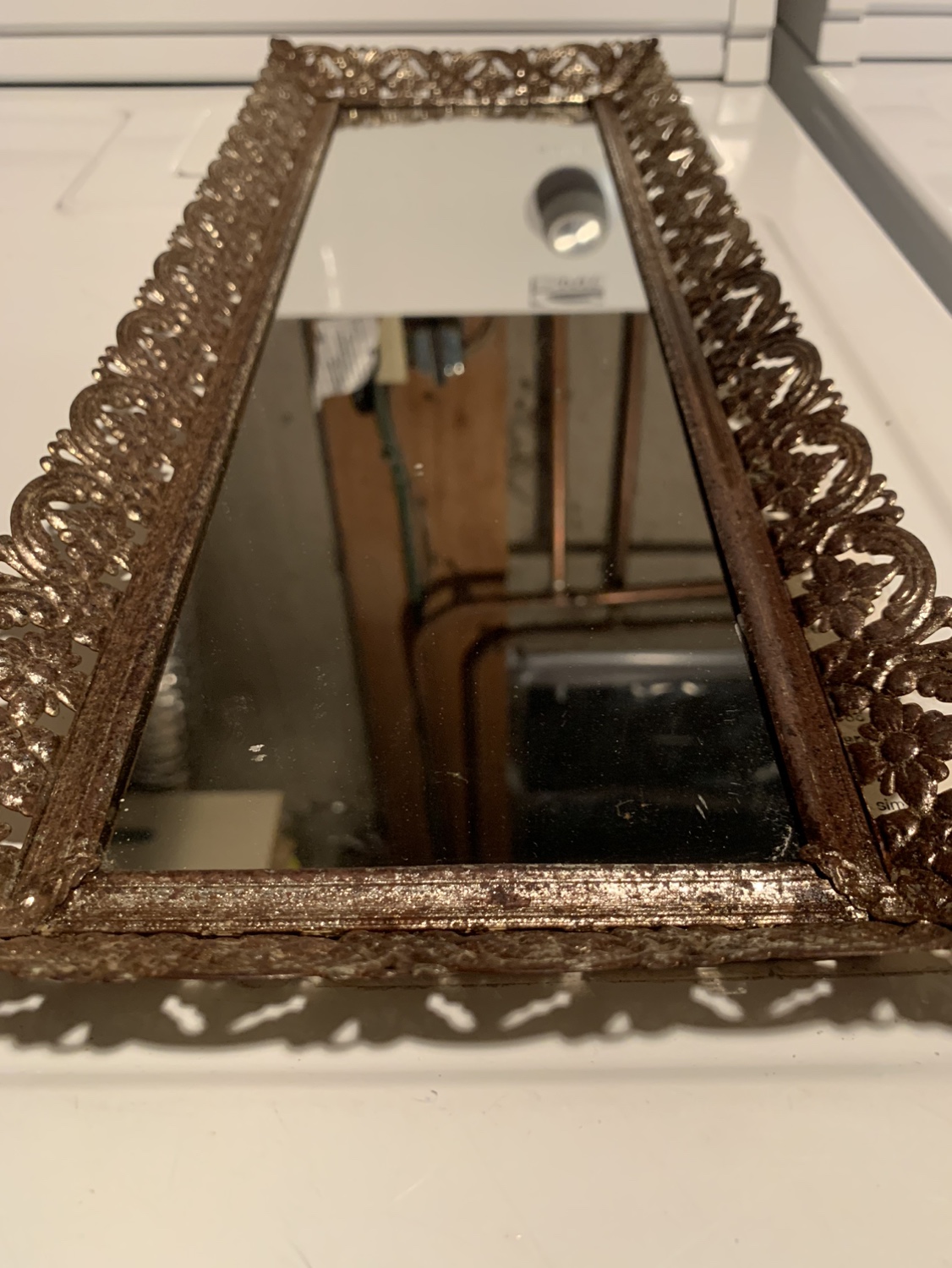 Antique mirror
