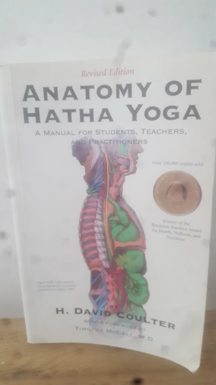 Yoga Hatha Anatomy Book Some markings inside thumbnail