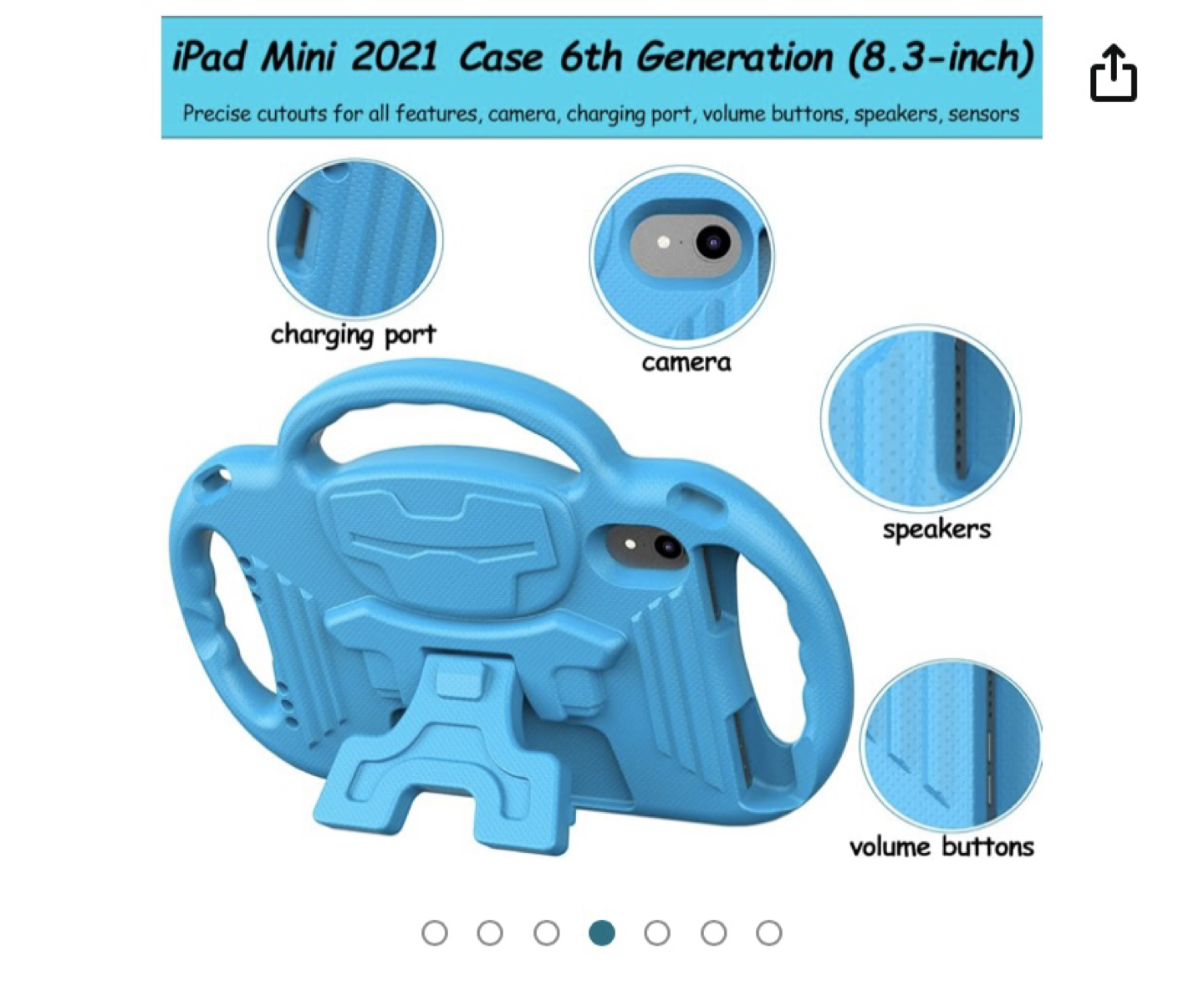 **NEW**  ipad mini case (6th gen, blue) image indicator(4)