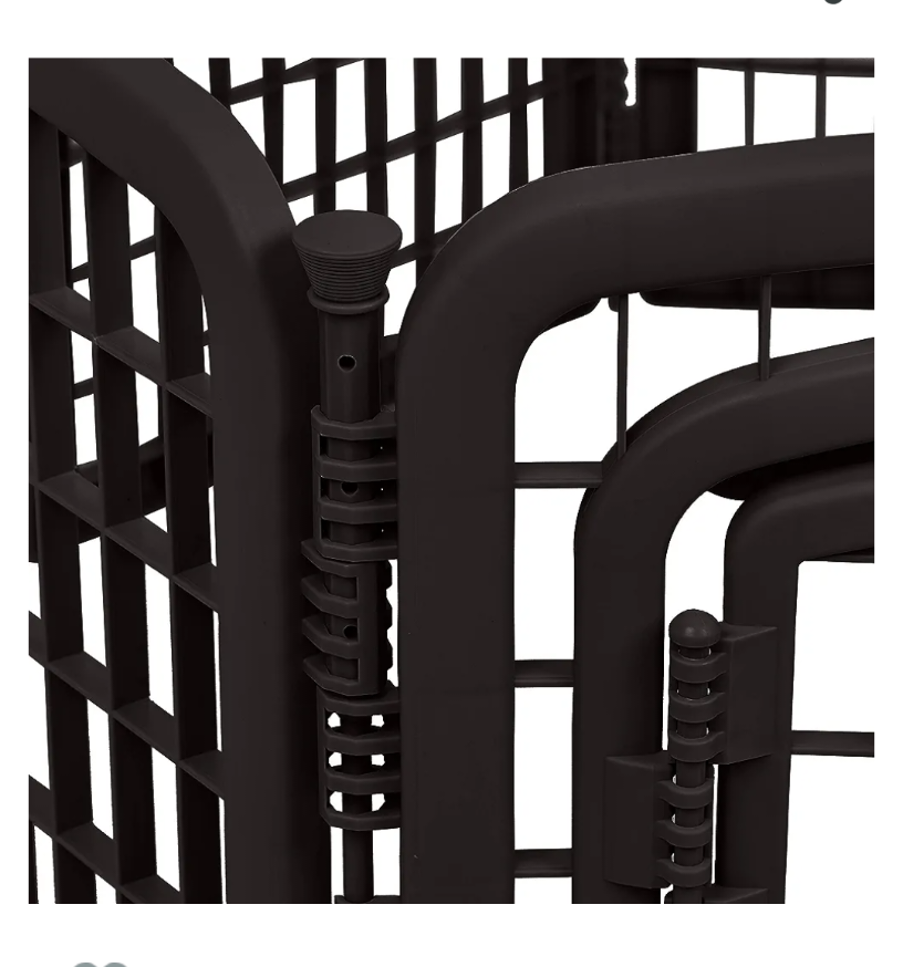 8-panel plastic pet pen - photo 2