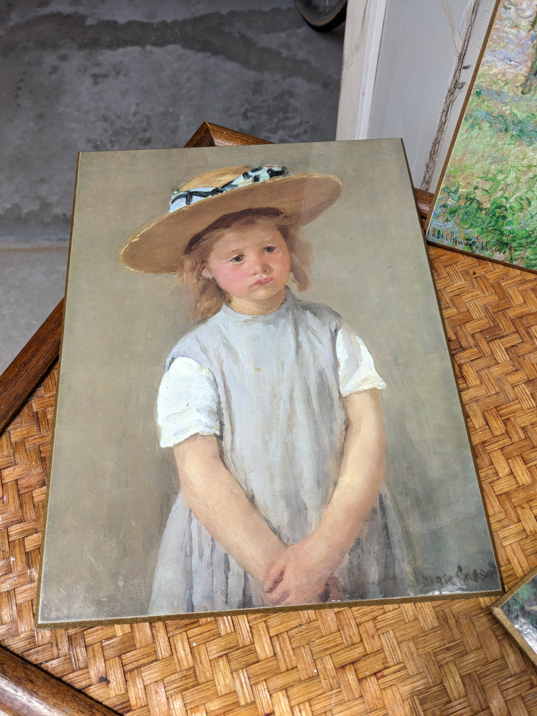 Impressionist paintings - set of 3. Moving sale thumbnail