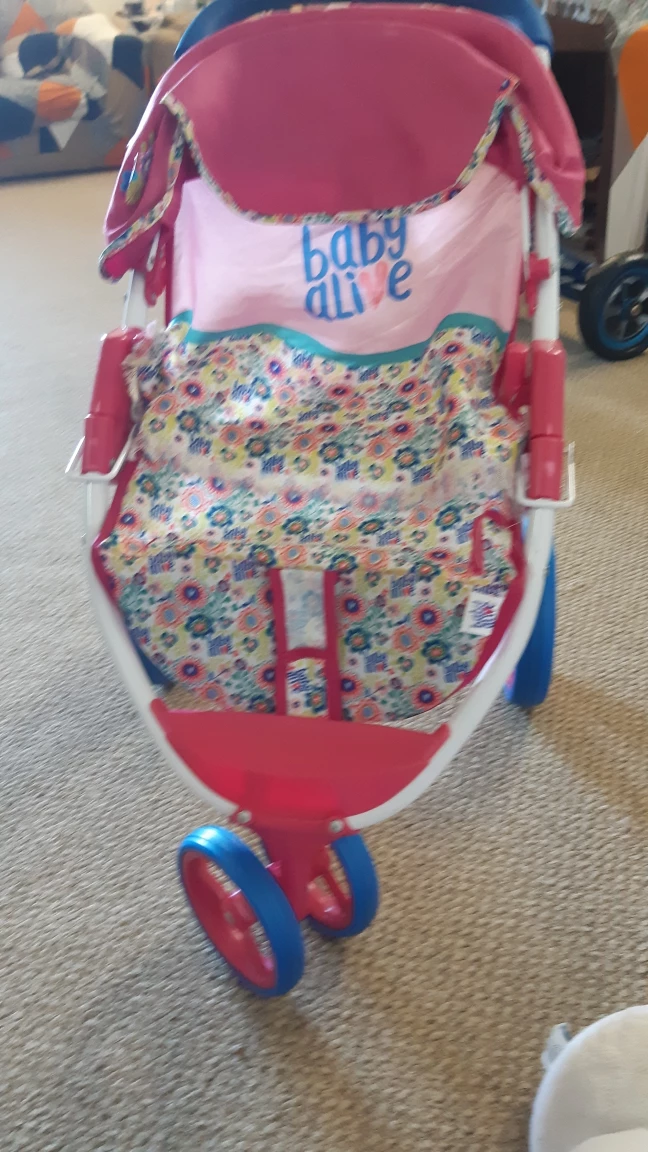 baby alive doll stroller