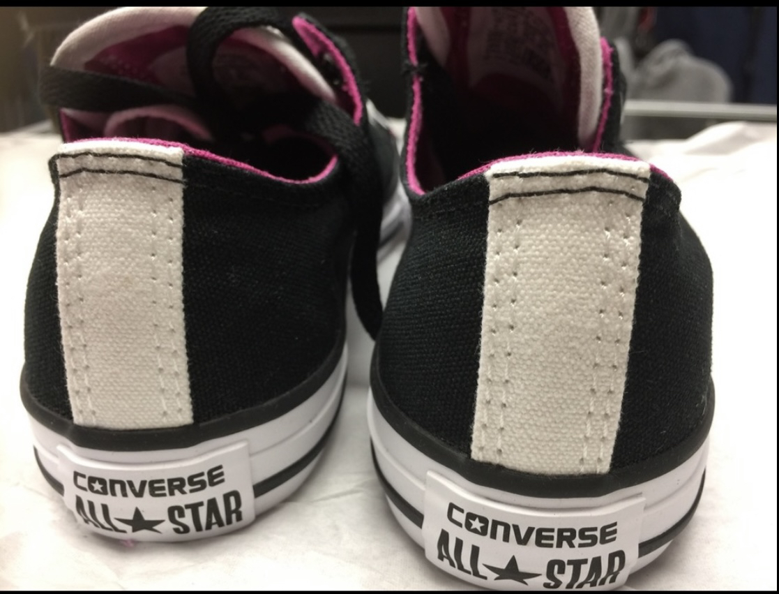 Authentic Black  converse  All Star size 2 - photo 3