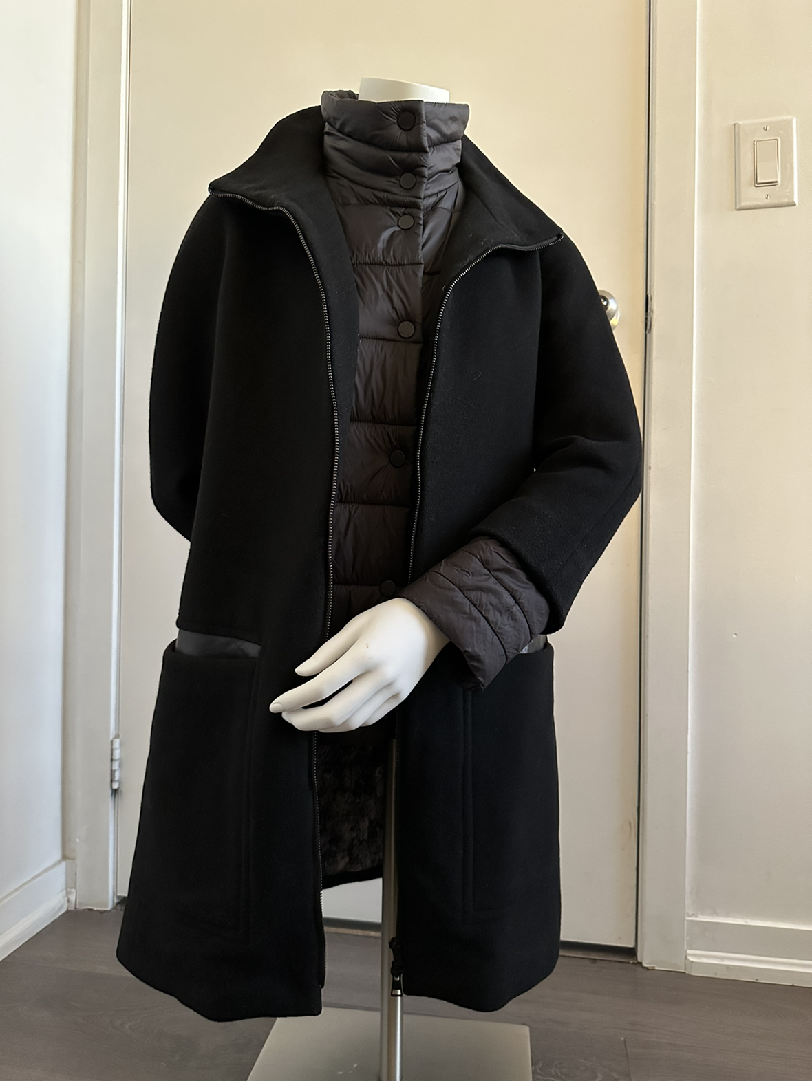 Woman coat Fall /Winter black SOIA & KIO thumbnail