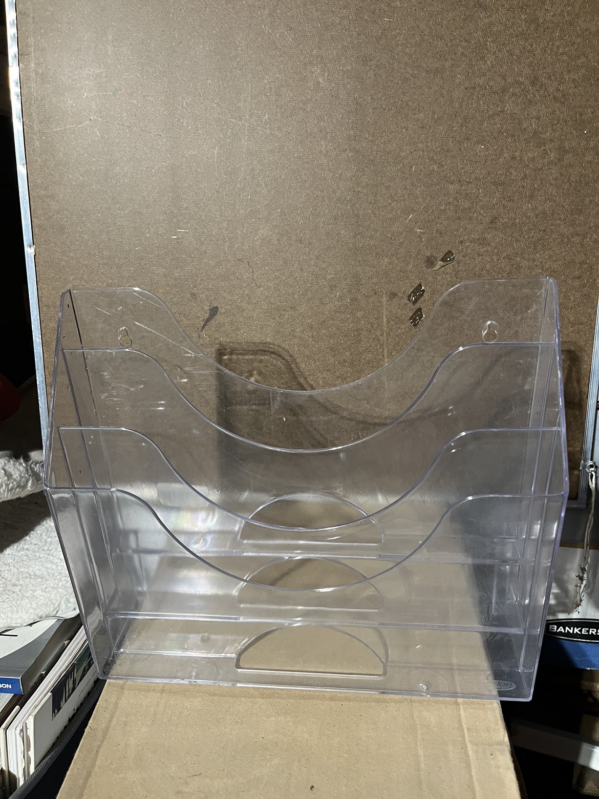 Wall mount file holder